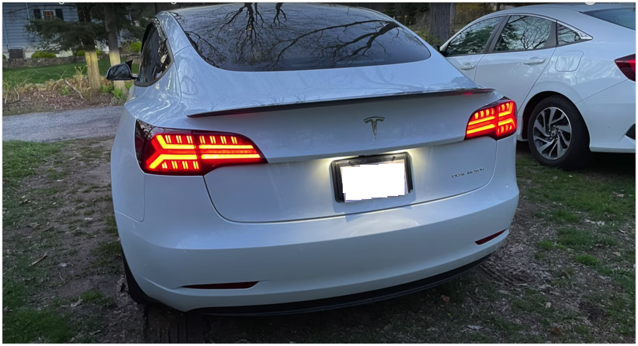 Tesla Model 3 & Y Audi Style LED Sequential Tail Lights