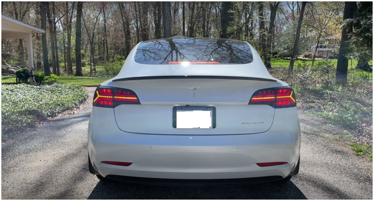 Tesla Model 3 & Y Audi Style LED Sequential Tail Lights