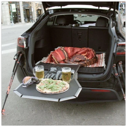 Tailgate Table for Tesla Model S, 3, X, & Y