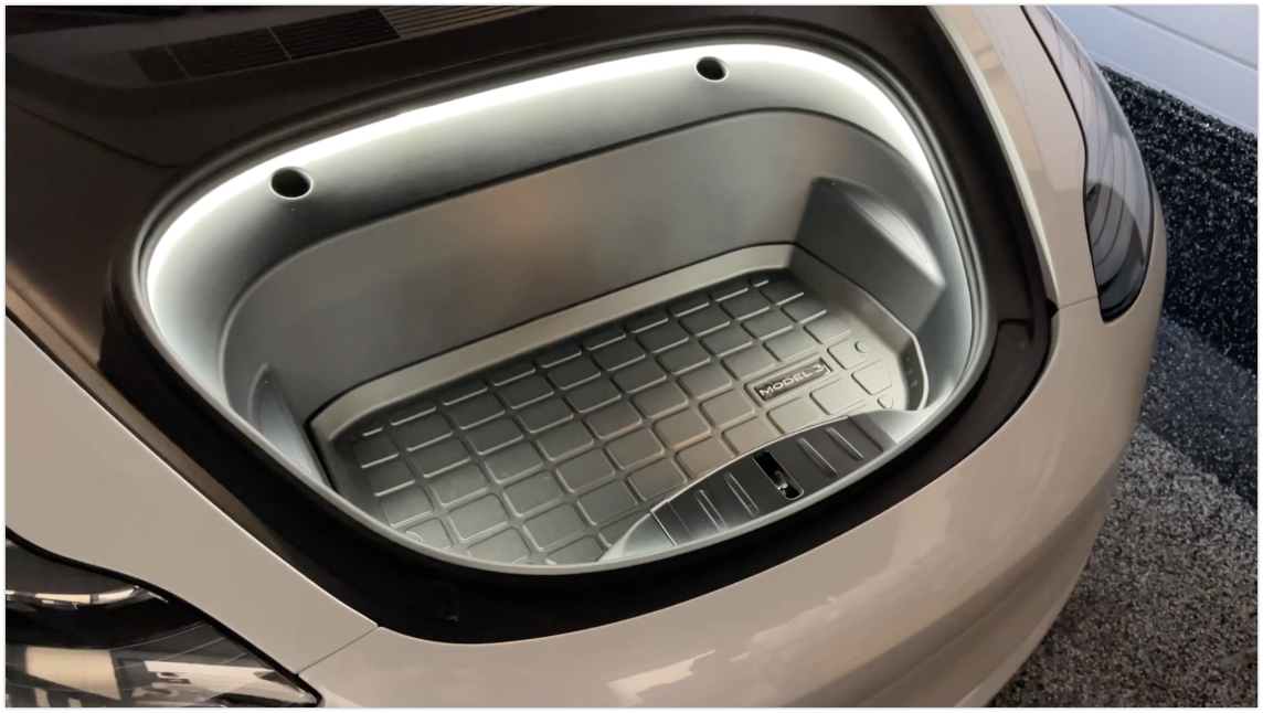 Tesla Model 3 & Y Lighted Front Trunk (Frunk) Kit