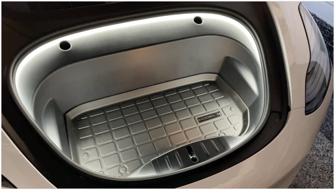 Tesla Model 3 & Y Lighted Front Trunk (Frunk) Kit