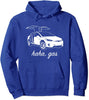 Haha Gas Tesla Pullover Hoodie (Royal Blue)