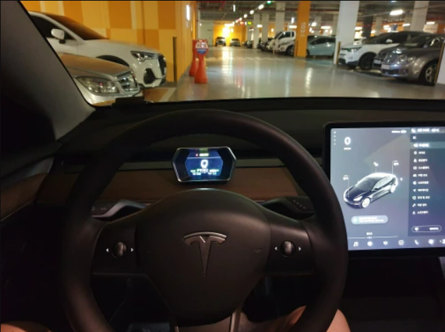 Mini Instrument Cluster Display for Tesla Model 3 & Y