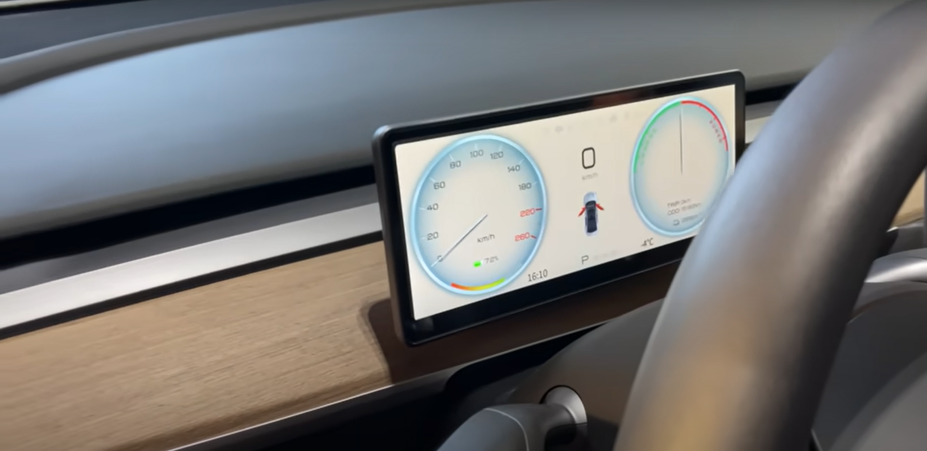 9" HD IPS LCD Touchscreen Bluetooth Display with Wireless Apple CarPlay/Android Auto for Tesla Model 3 & Y