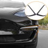 2018-2022 Tesla Model 3 Front Fog Light Trim Covers