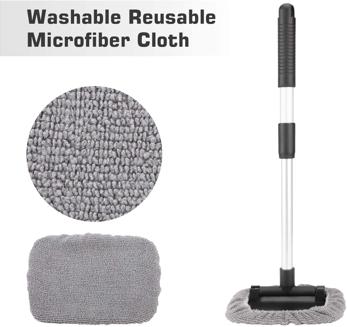Tesla Model 3 & Model Y Microfiber Windshield Cleaning Brush