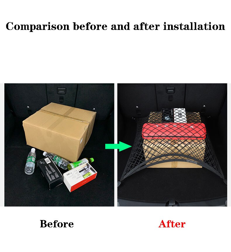 Tesla Model Y Cargo Bay Holding Net