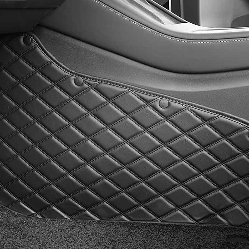 Tesla Model Y Floor Mats All-Weather 2020 2021 Model Y All-Protection Waterproof Interior Liners. (Black)