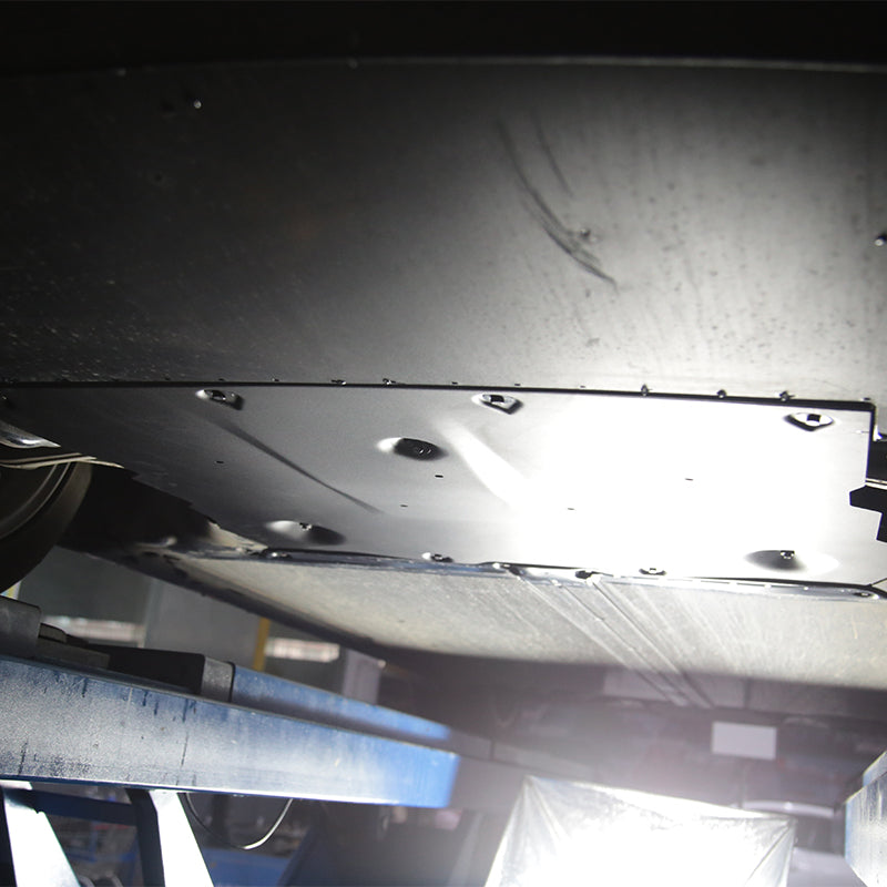 Sound Dampening Front & Rear Axle Skid Plates for Tesla Model Y