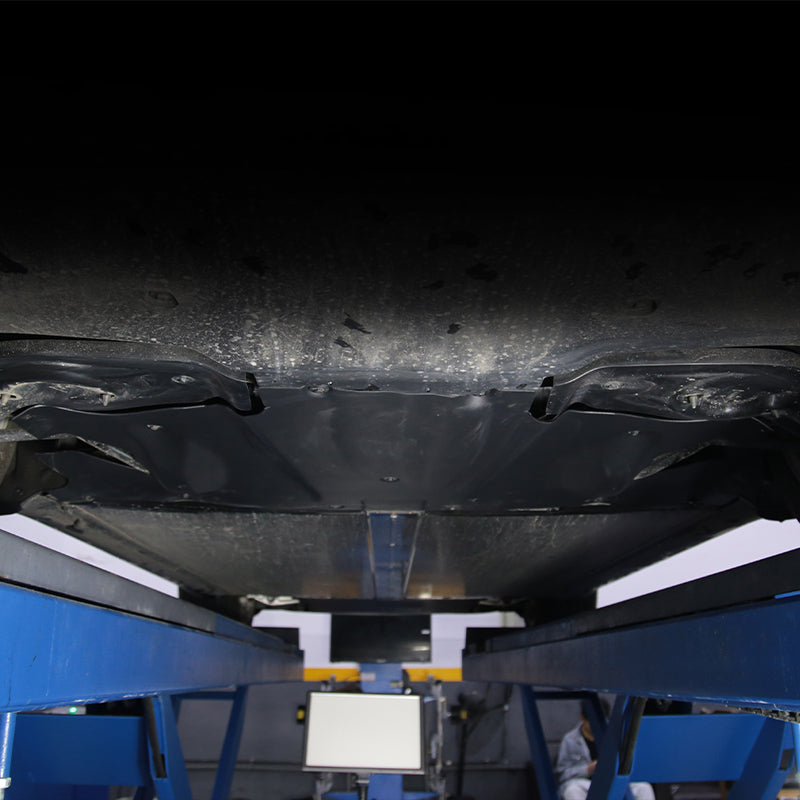 Sound Dampening Front & Rear Axle Skid Plates for Tesla Model Y