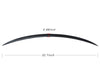 Tesla Model Rear Window Wing Lip Carbon Fiber Spoiler