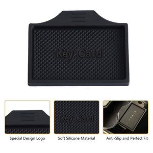 207-2020 Tesla Model 3 & Y Center Console Anti-Slip Key Card Holder