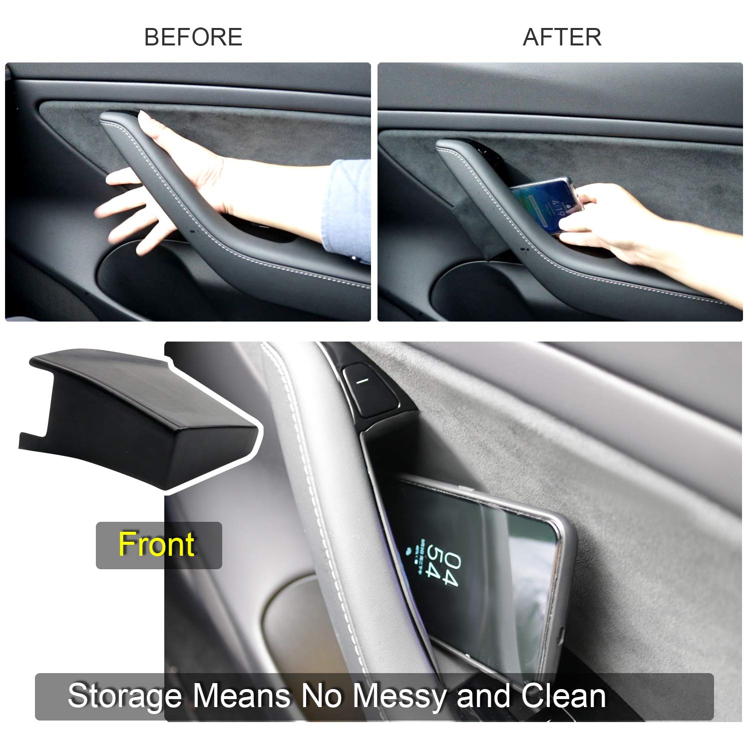Tesla Model 3 & Y Door Side Storage Containers