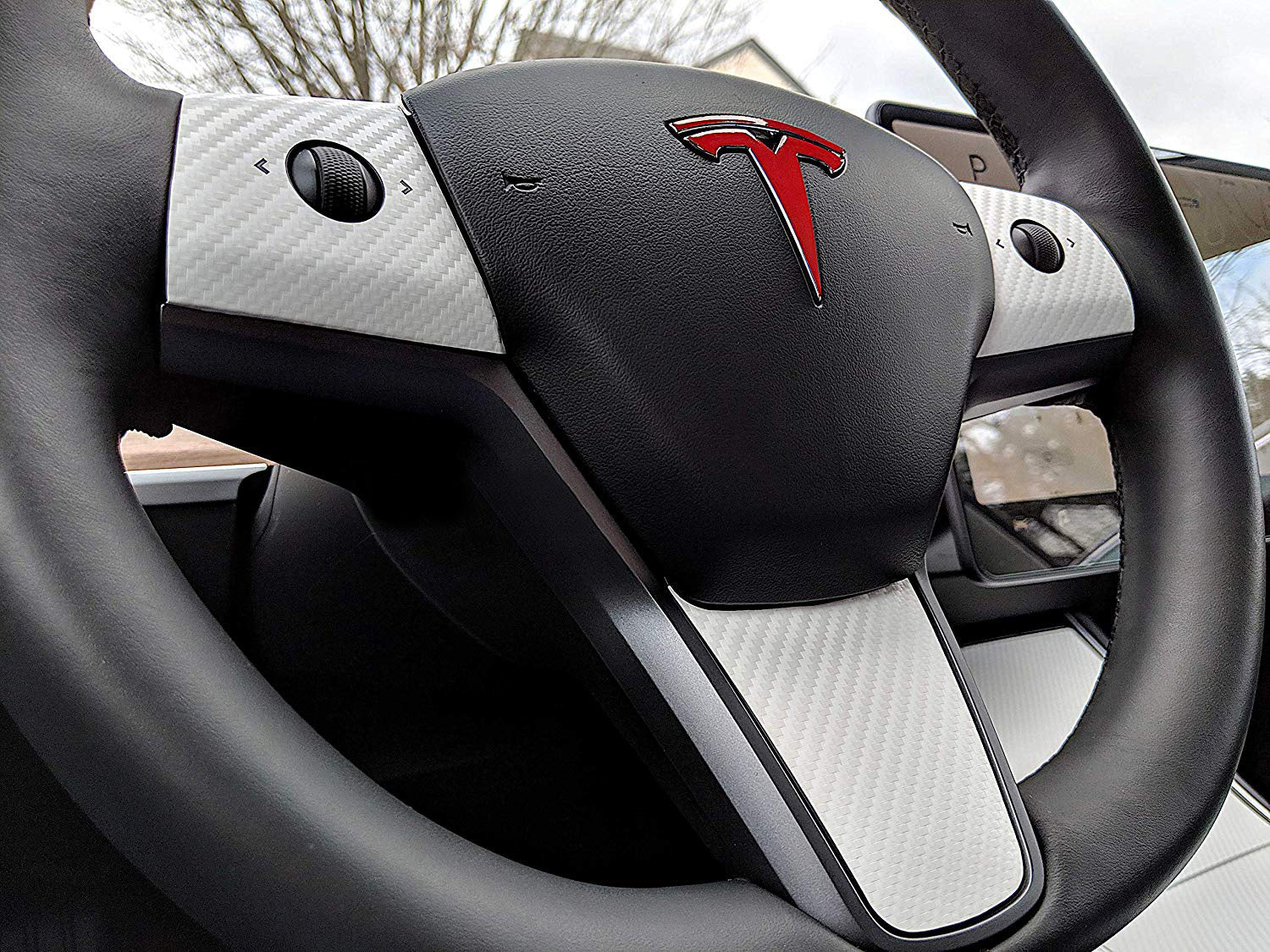 Tesla Model 3 & Y Steering Wheel Wrap