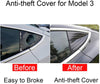 Tesla Model 3 Rear Quarter Window Protector (Two Piece Set)