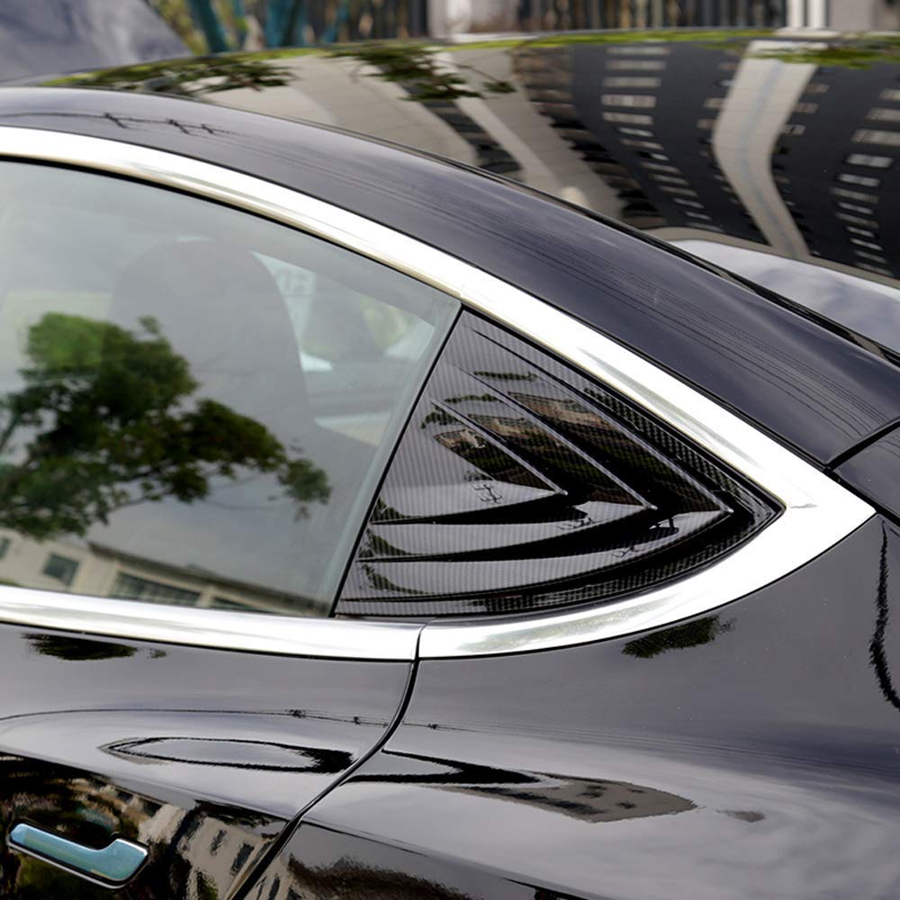Tesla Model 3 Rear Quarter Window Protector (Two Piece Set)