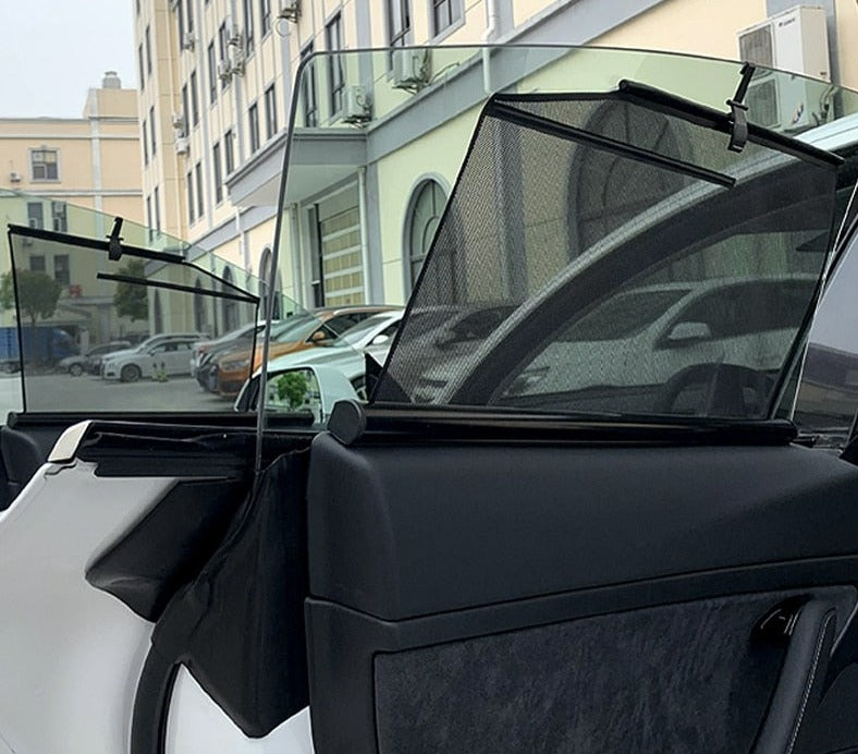 Tesla Model 3 & Model Y Automatic Lifting Window Sunshade (4 Piece Set)