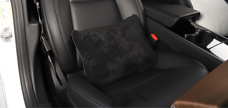 Alcantara Tesla Model 3 & Y Headrest Neck Pillows