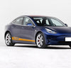 2 Pieces Vinyl Decal Door Side Skirt Stripes Sill Sticker for Tesla Model 3, Model S, Model X, & Model Y