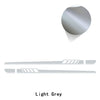 2 Pieces Vinyl Decal Door Side Skirt Stripes Sill Sticker for Tesla Model 3, Model S, Model X, & Model Y