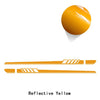 2 Pieces Vinyl Decal Door Side Skirt Stripes Sill Sticker for Tesla Model 3, Model S, Model X, & Model Y