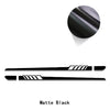 2 Pieces Vinyl Decal Door Side Skirt Stripes Sill Sticker for Tesla Model 3, Model S, Model X, & Model Y