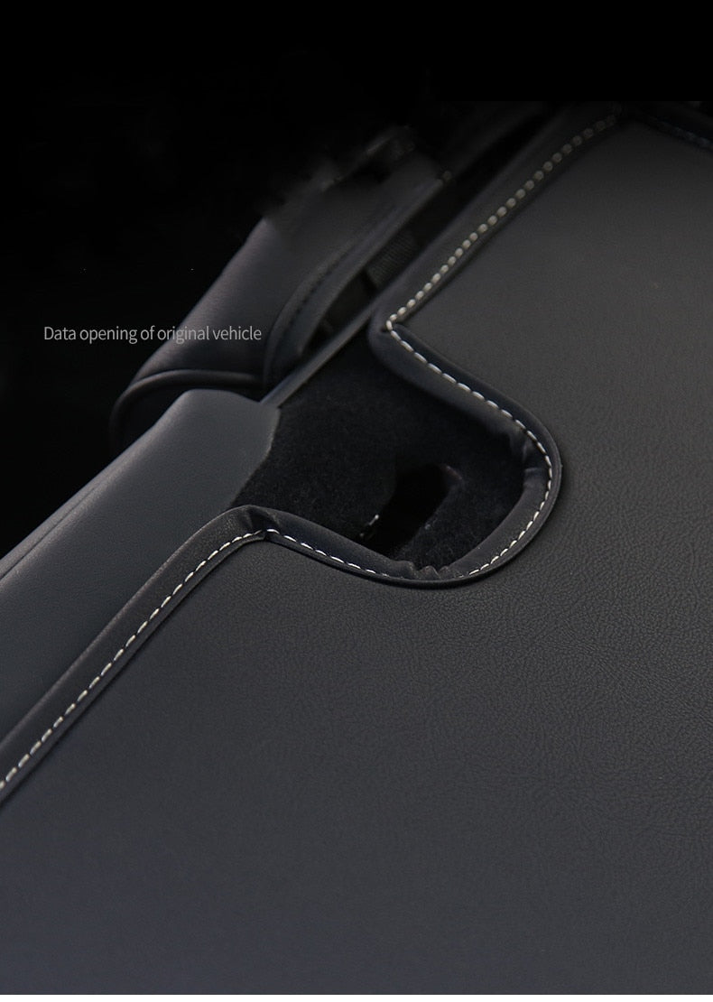 Tesla Model Y Microfiber Rear Backseat Anti-Kick Pads