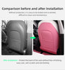 Anti-Kick Leather Seatback Protective Seat Cover Pads for Tesla Model 3 & Y