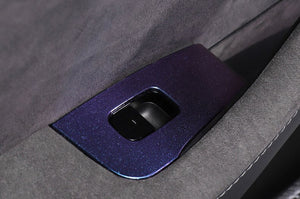 Starry Sky Chameleon Series ABS Door Window Button Cover for 2017-2022 Tesla Model 3