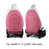 Anti-Kick Leather Seatback Protective Seat Cover Pads for Tesla Model 3 & Y