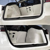 Tesla Model 3 Y Custom Fit Trunk Mat Car Interior Accessories Durable Leather Carpet For Tesla Trunk Mat White