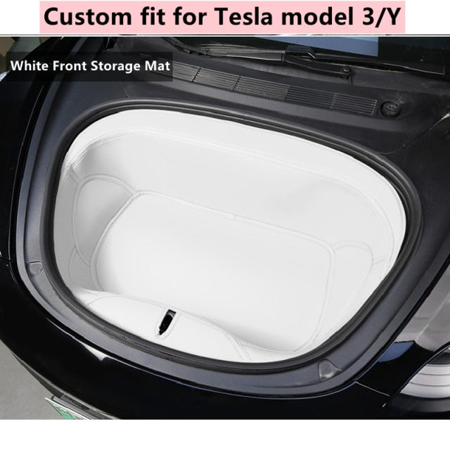 Custom Fit Front Trunk Mat for Tesla Model 3 & Y