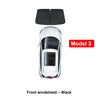 Custom Fit Privacy Sunshades for Tesla Model S, 3, X, & Y