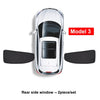 Custom Fit Privacy Sunshades for Tesla Model S, 3, X, & Y