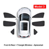 Custom Fit Privacy Sunshades for Tesla Model S, 3, X, & Y