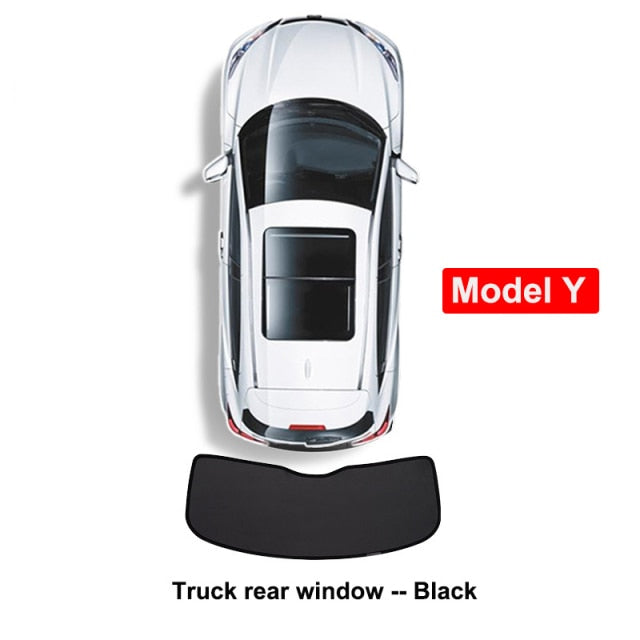 Custom Fit Privacy Sunshades for Tesla Model S, 3, X, & Y