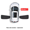 Custom Fit Privacy Sunshades for Tesla Model S, 3, X, & Y