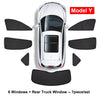 Custom Fit Privacy Sunshades for Tesla Model S, 3, X, & Y