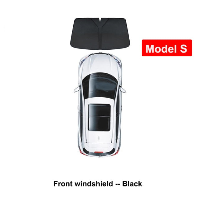 Custom Fit Privacy Sunshades for Tesla Model S, 3, X, & Y