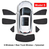 Custom Fit Privacy Sunshades for Tesla Model S, 3, X, & Y