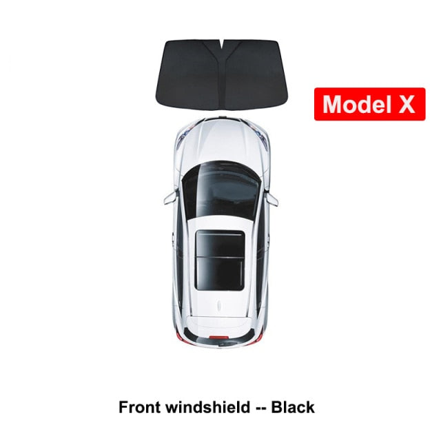 Custom Fit Privacy Sunshades for Tesla Model S, 3, X, & Y