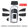 Custom Fit Privacy Sunshades for Tesla Model S, 3, X, & Y