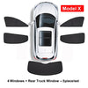 Custom Fit Privacy Sunshades for Tesla Model S, 3, X, & Y