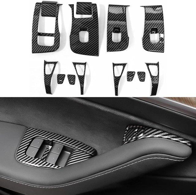 ABS Carbon Fiber Kit for 2017-2020 Tesla Model 3 & Y