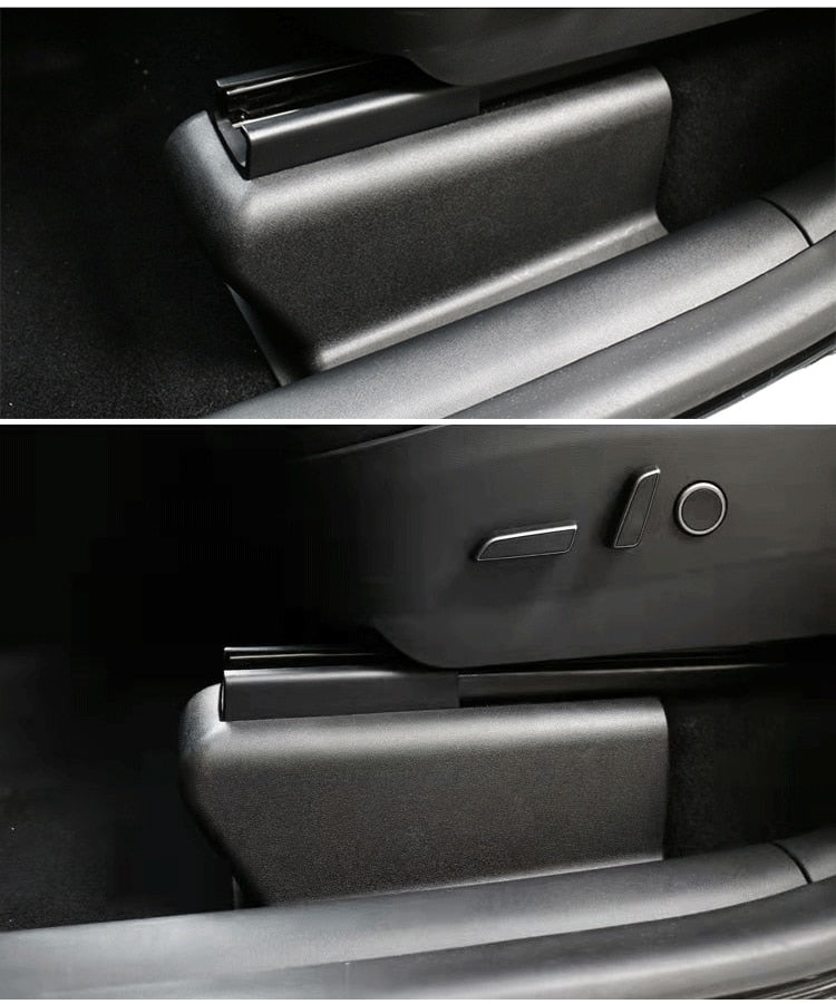 Tesla Model Y Front Seat Track Covers (2 Pieces)