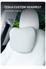 High-Quality Leather Headrest Neck Pillow and Lumbar Support Pillow for Tesla Model 3 & Y