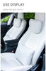 High-Quality Leather Headrest Neck Pillow and Lumbar Support Pillow for Tesla Model 3 & Y