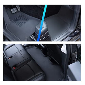 Tesla Model Y Floor Mats All-Weather Anti-Slip Waterproof Full Cover Floor Mats for Tesla Model Y 2020-2023