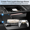 2025 Upgrade Center Console Organizer Tray, Cup Holder Tesla Model 3 Highland 2024 2025/Tesla Model Y Juniper 2025 Matte Black
