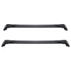 Erisam Roof Cargo Rack Luggage Carrier Fit for Compatible with Audi E-tron 2019 2020 2021 Crossbar Black Aluminum